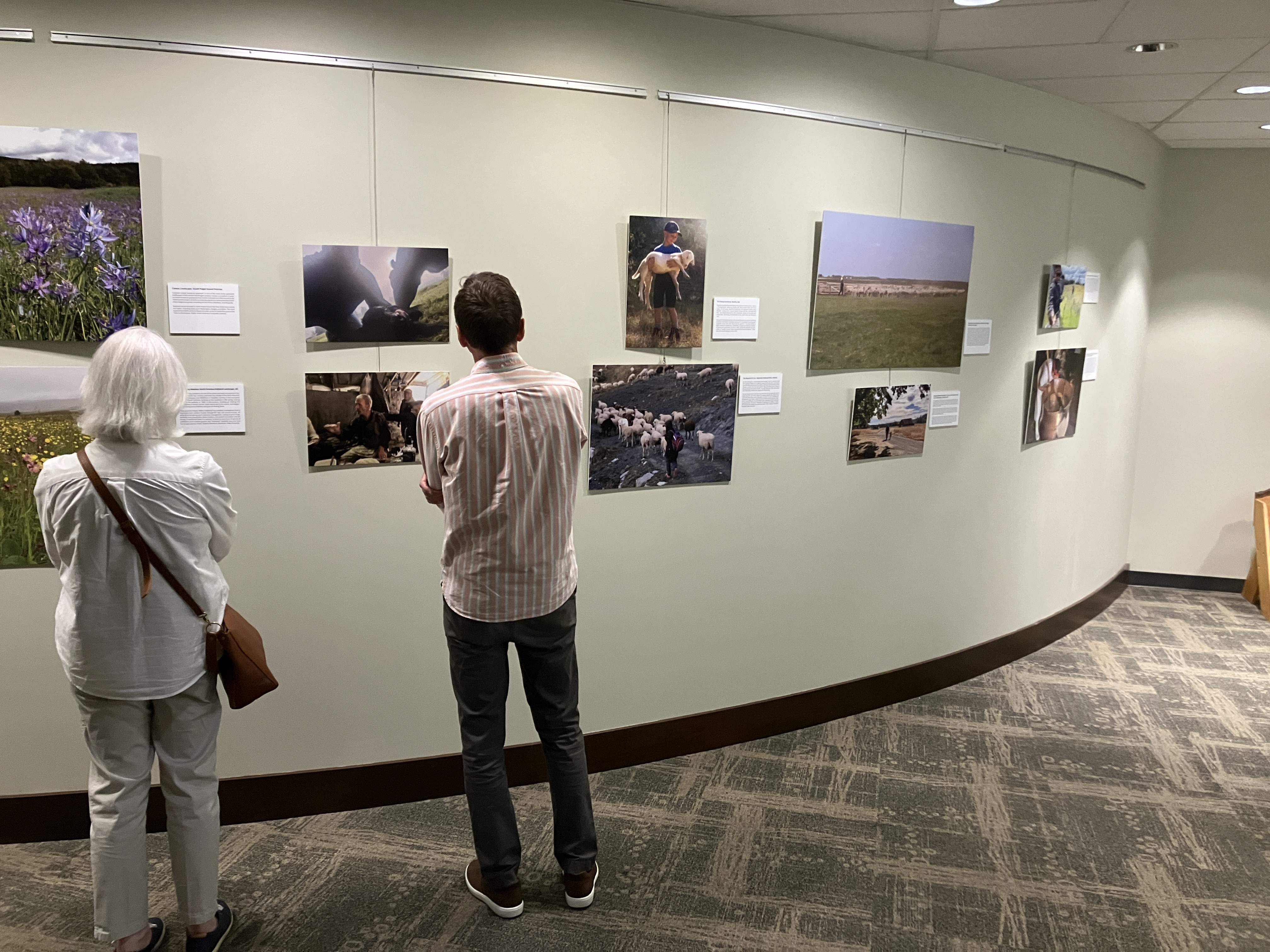 Speakers view photography exhibit at Olympia City Hall